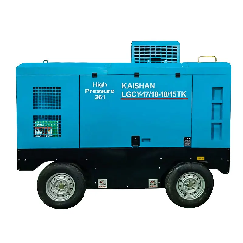 Kaishan CY-17/18-18/15TK mining used 210  17 bar screw air compressor for mine drilling rig