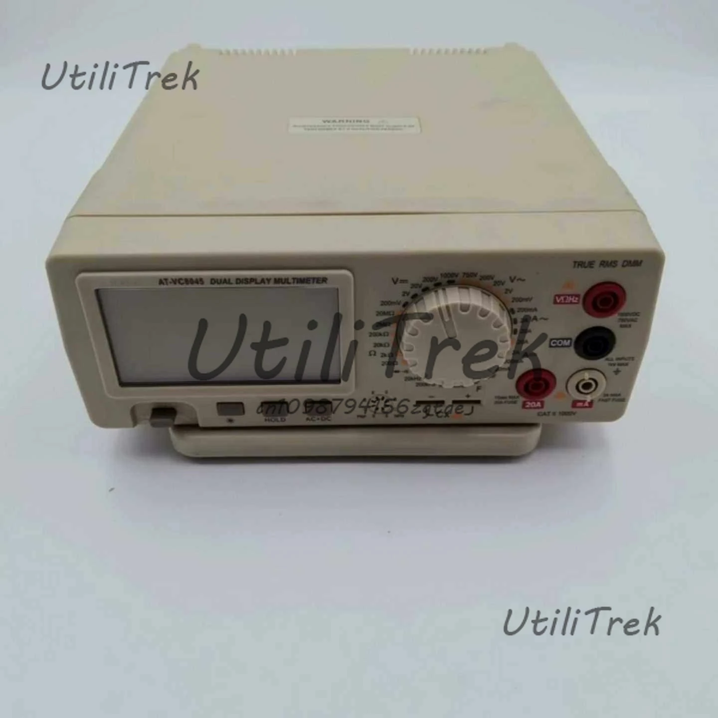 

Suitable for Electrical Testing! New VC8045 High-Accuracy Dual-Display Digital Bench Multimeter, 110V-220V