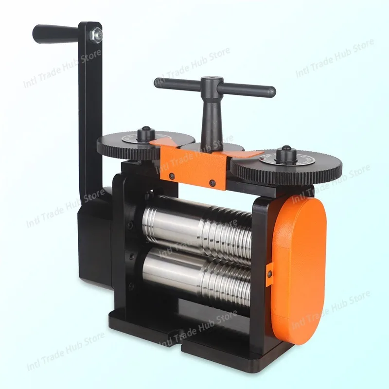 Small Hand-cranked Tablet Press, Bracelet Strip Press, Bending Machine, European-style Wire Press, Silver and Copper Jewelry