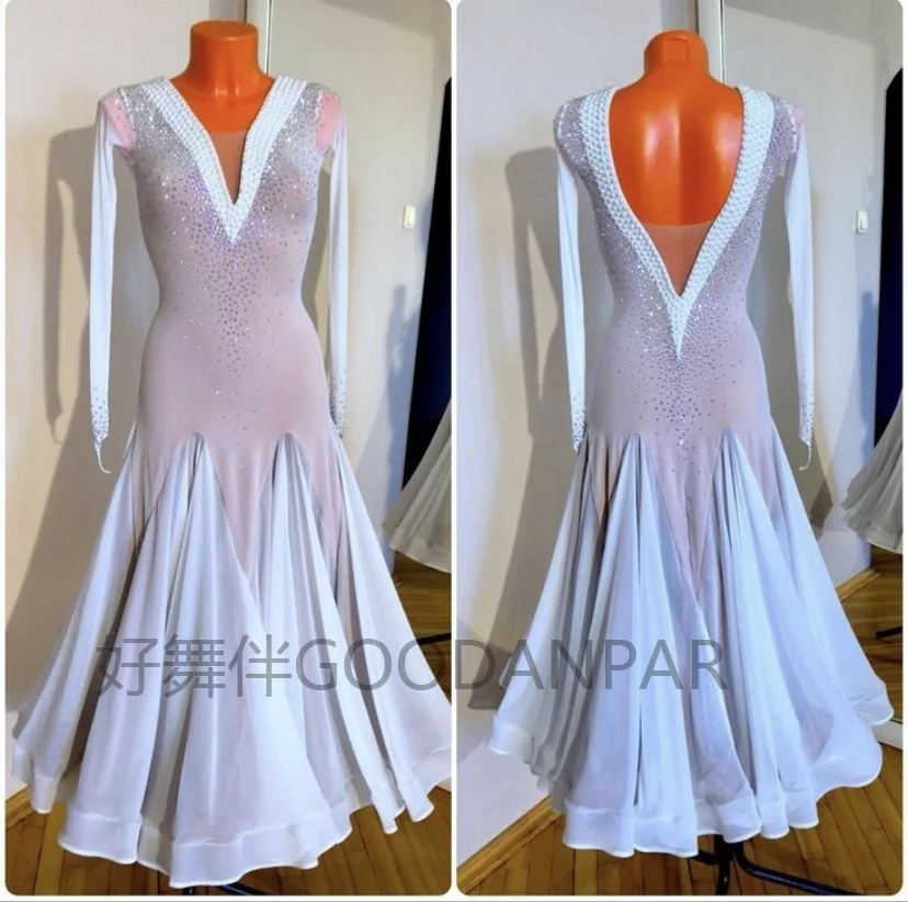 

New Competition ballroom Standard dance dress dance clothing stage wear Women dance dress GOODANPAR