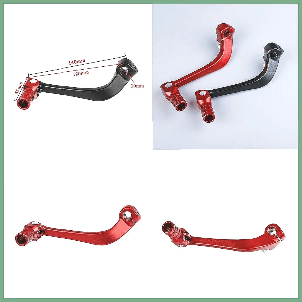 

Folding CNC Aluminum Alloy Gear Shift Lever for CRF110 Dirt Bike Motorcycle Accessories