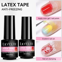 LILYCUTE-removedor de Gel mágico para uñas, 7ml, con herramientas de manicura, juego de látex despegable, removedor rápido y suave, profesional, no irritante