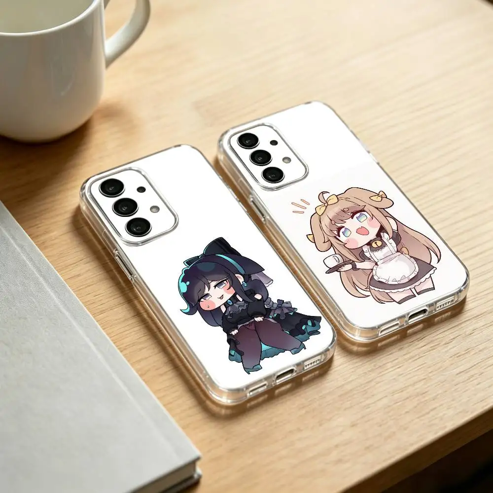 T-Trickcal Chibi Go phone Case For Samsung S25,24,21,22,23,30,Ultra,20,Plus,Fe,Lite,Note Transparent Cover