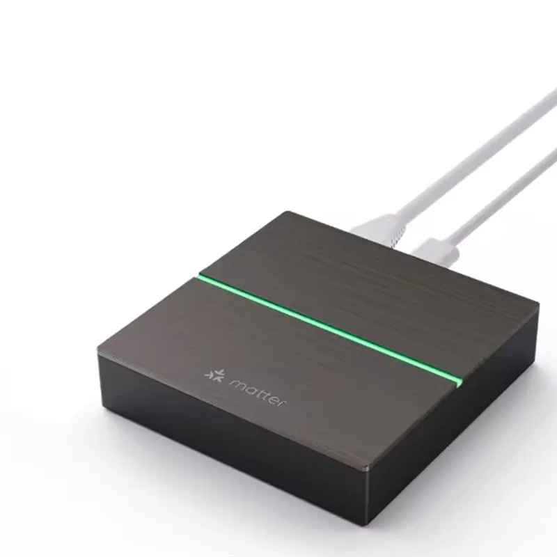 DT23 Tuya for Matter Smart Wired Gateway Hub ZigBee Smart Home Bridge Remote Controller Support HomeKit Siri for Google Home