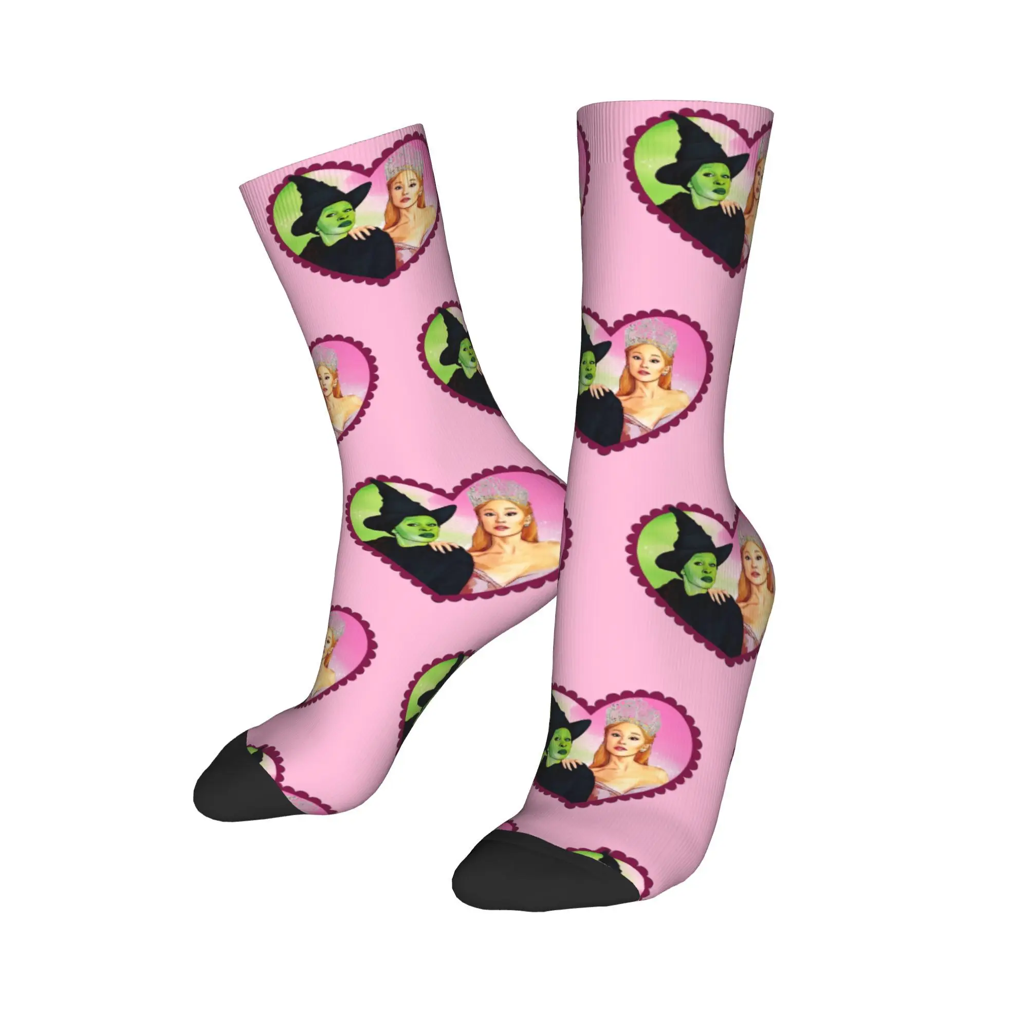 Wicked Movie Glinda and Elphaba  Socks Accessories For Men Women  Cozy Socks Cute Best Gifts