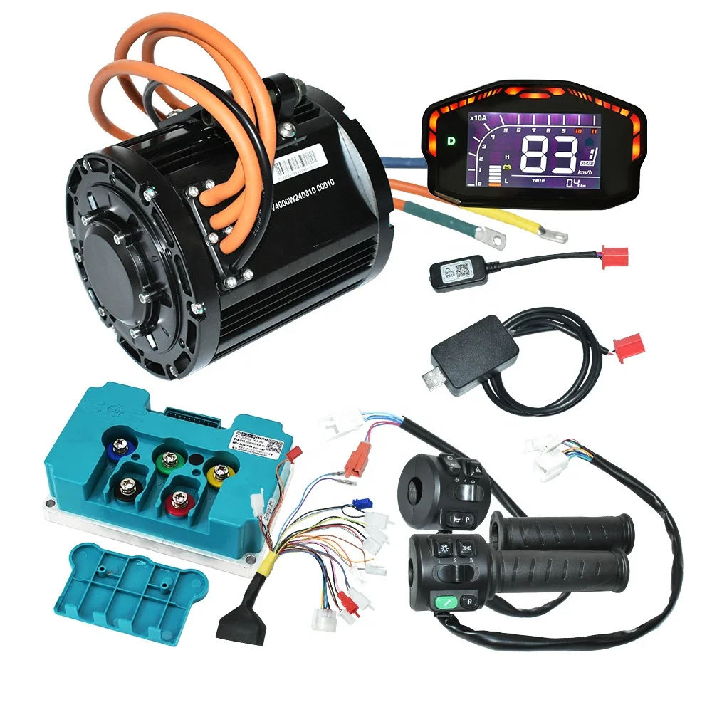 

Electric Bike Mid Drive Qs Motorcycle Hub-motor-4000w 72v Central Motor Ebike Conversion Kit With Controller