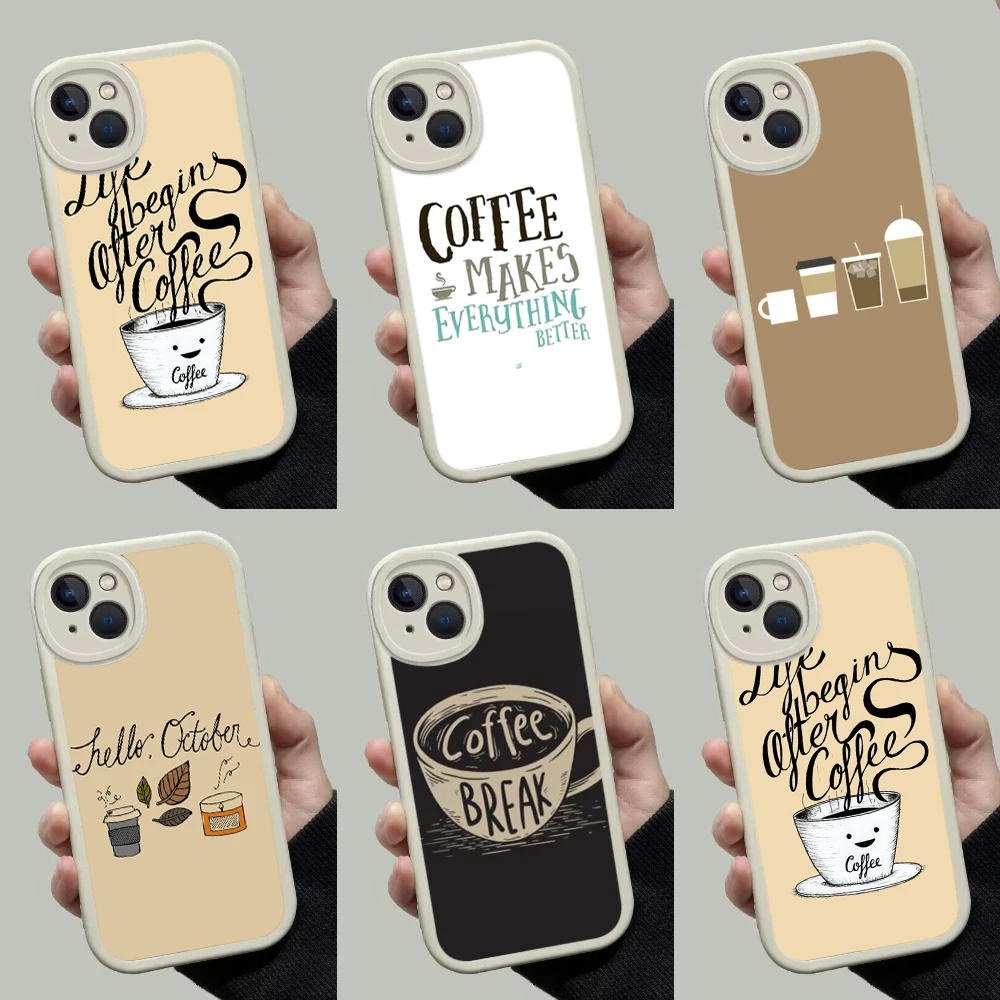 Y122 coffe Hot Sale Fashion Luxury Soft Silicone Case for iPhone 15 Plus 14 13 12 11 X XS XR Pro Max Mini 8 7 Plus