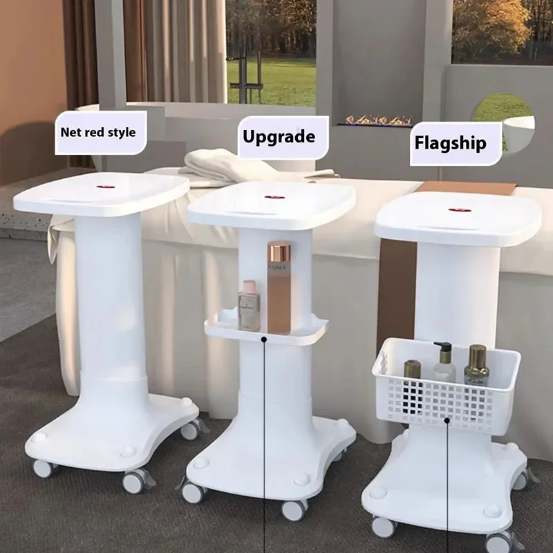 Professional Hairdressing Cart Household Trolley Beauty Salon Cosmetic Helper Station Wheels Storage Manicure Support Auxiliary