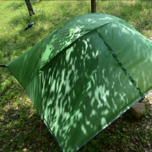Double Person Outdoor Hanging Hammock Tent Four Strap Tree Hanging Camping Tent