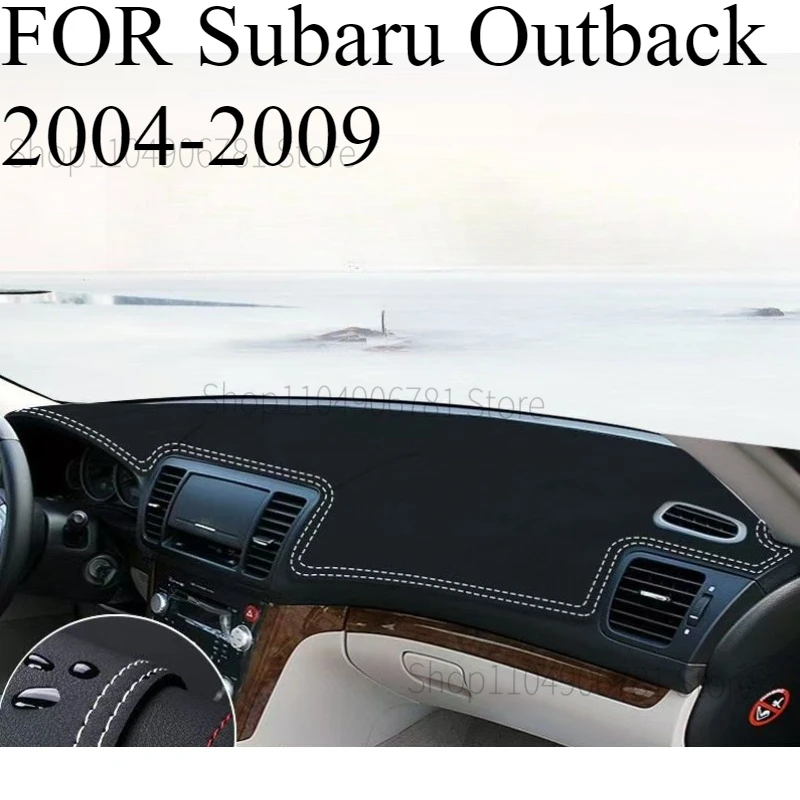 FOR Subaru Outback 2004-2009 Car Dash Mat Dashmat Dashboard Mat Cover Sun Shade Dash Board Cover Carpet Accessories