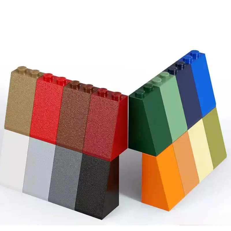 

20 шт. 98560/3684/30499 Детали наклона 75 ° 2x2x3 твердые шпильки DIY комплект строительных блоков развивающие кирпичи игрушки для детей
