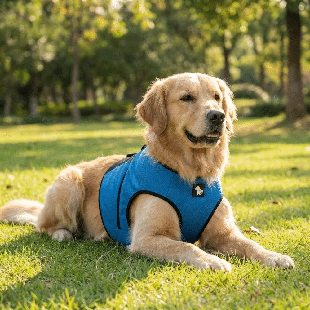 Dog Anxiety Vest - 実用的な通気性のある犬用鎮静ベスト、調節可能な快適な犬用落ち着かせる服、柔らかい犬用不安解消ジャケット、分離不安用