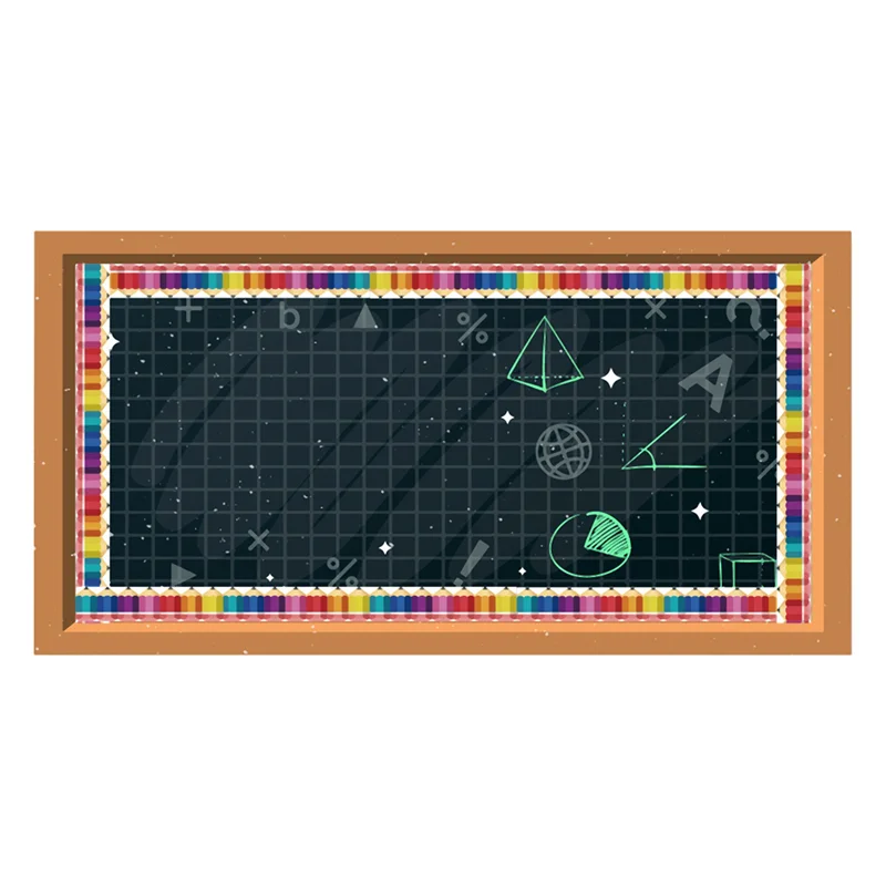 

5X Bulletin Borders Stickers,Pencils Border Trim, 65.6Ft Back-To-School Decoration Borders For Board Trim Decoration-VVNB