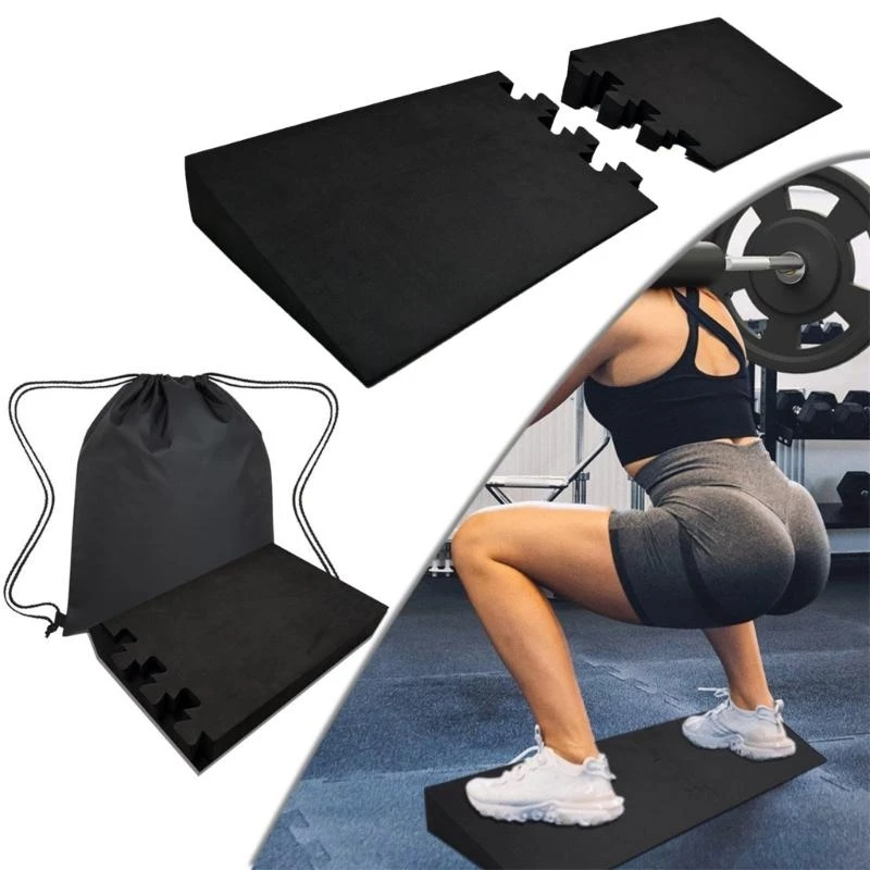 

Yoga Wedges Stretch Slant Board Regulable Slanting Board Squat Wedges Block for Homes Gym and Trainers 69HD