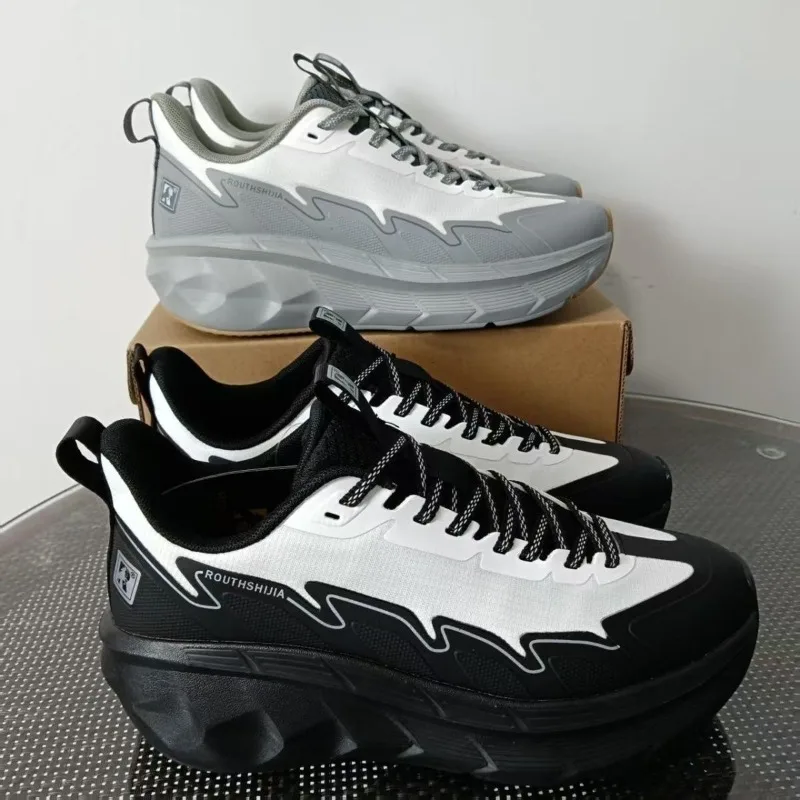 

Classic Brand Comfortable Anti Slip Walking Jogging Shoe Designer Thick Soled Running Sports Shoe Mens Outdoor Walking Shoe
