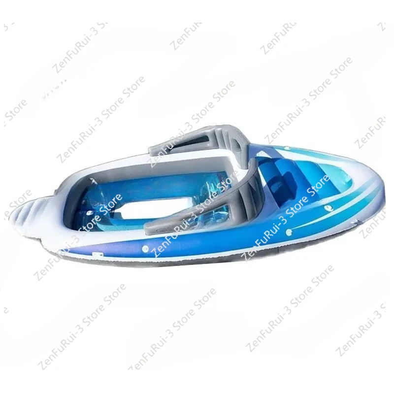 Inflatable Yacht Water Boat Outdoor Party 6 People Island Inflatable Boat Leather Rafting Boat Inflatable Canoe