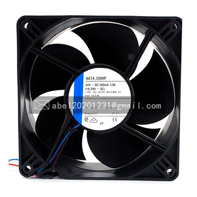 

BRAND NEW ORIGINAL 4414/2HHP 4414/2 HHP 4wires DC 24V 12W COOLING FAN 12038 12CM 120*120*38MM