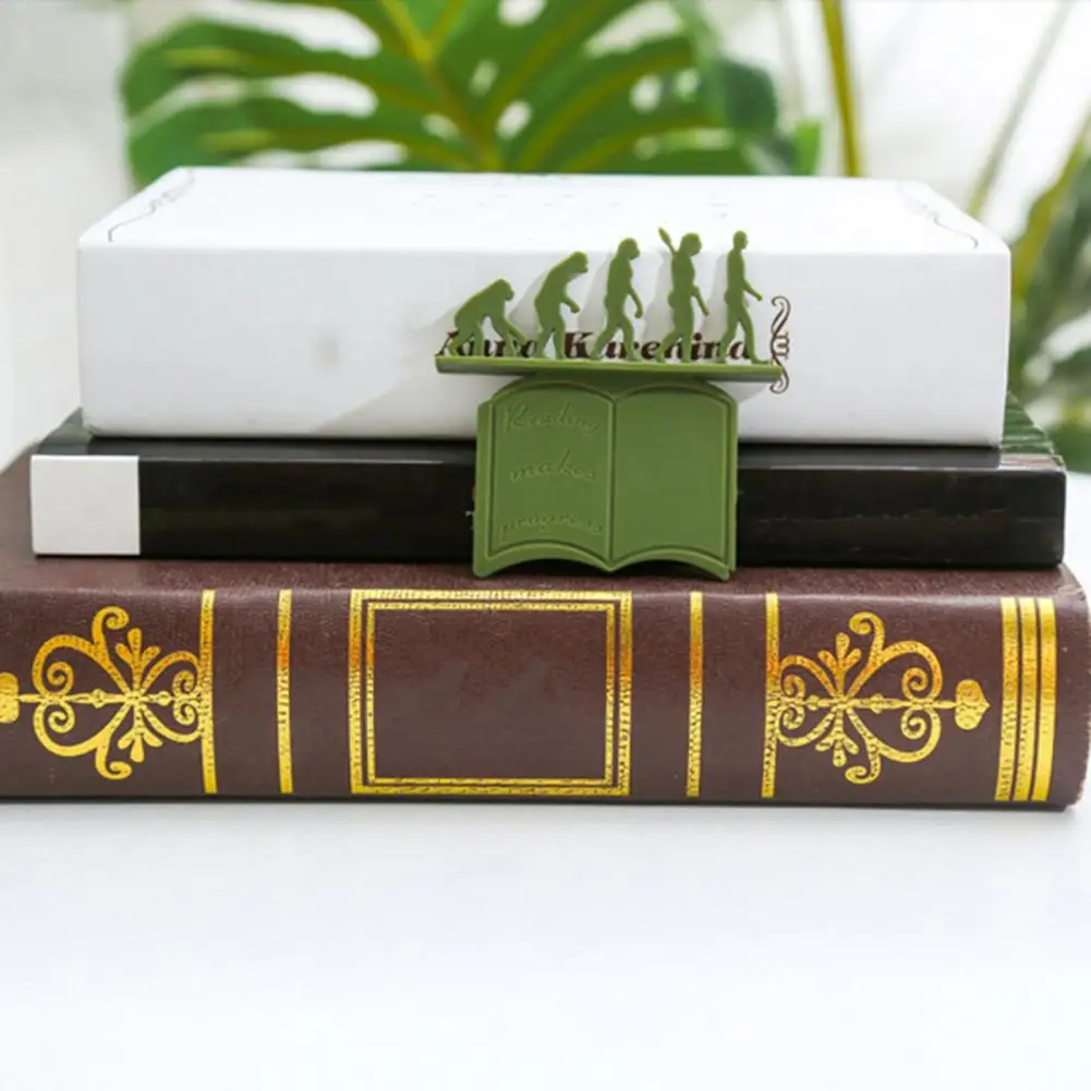 Practical Bookmark Non-fading Read Bookmark Eye-catching Ape Pattern Reading Book Bookmark  Sign