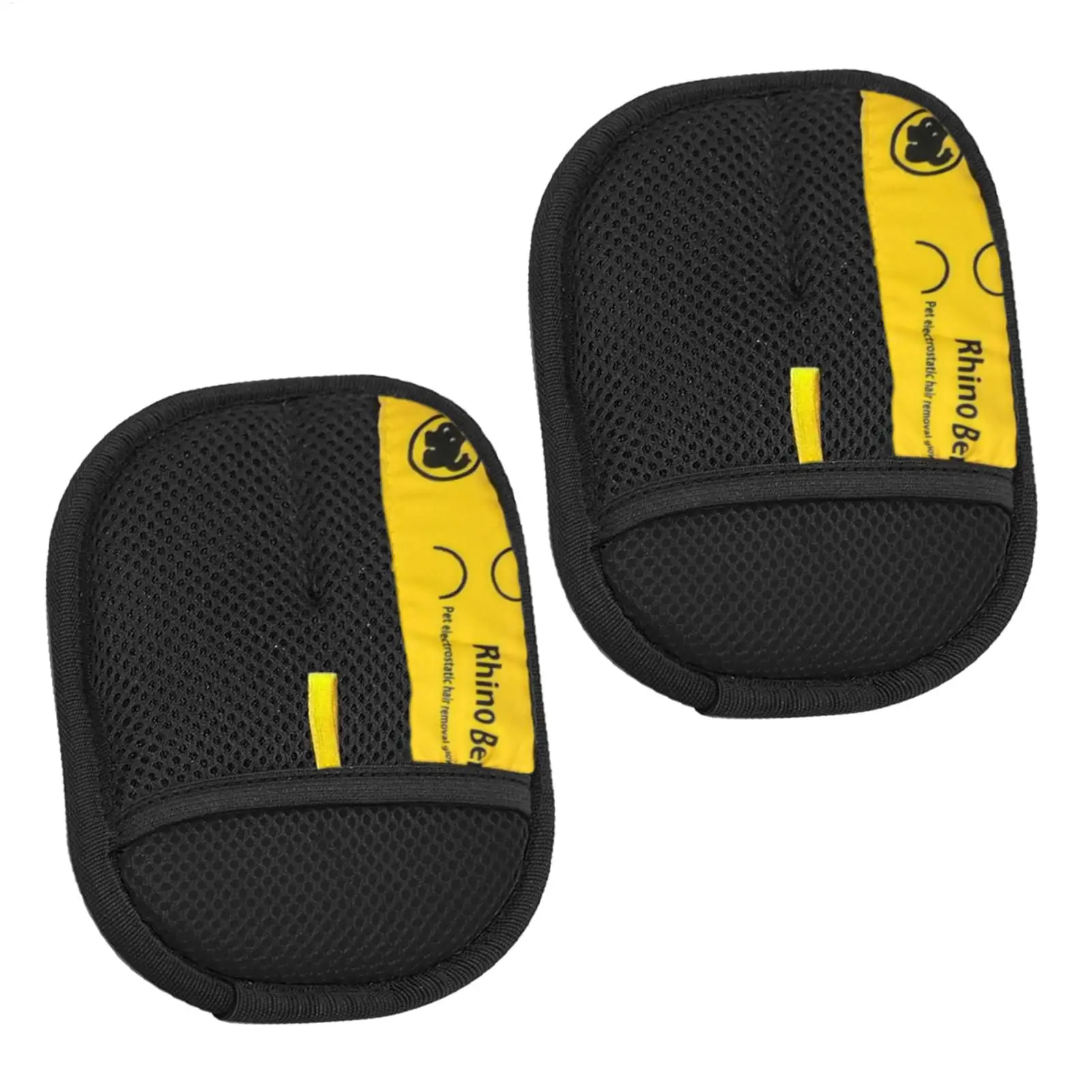 Pet Electrostatic Hair Removal Gloves 2 Pieces Dog Cleaning Supplies Shedding Mitt Grooming Brush for Bed Sheet Kitten Furniture