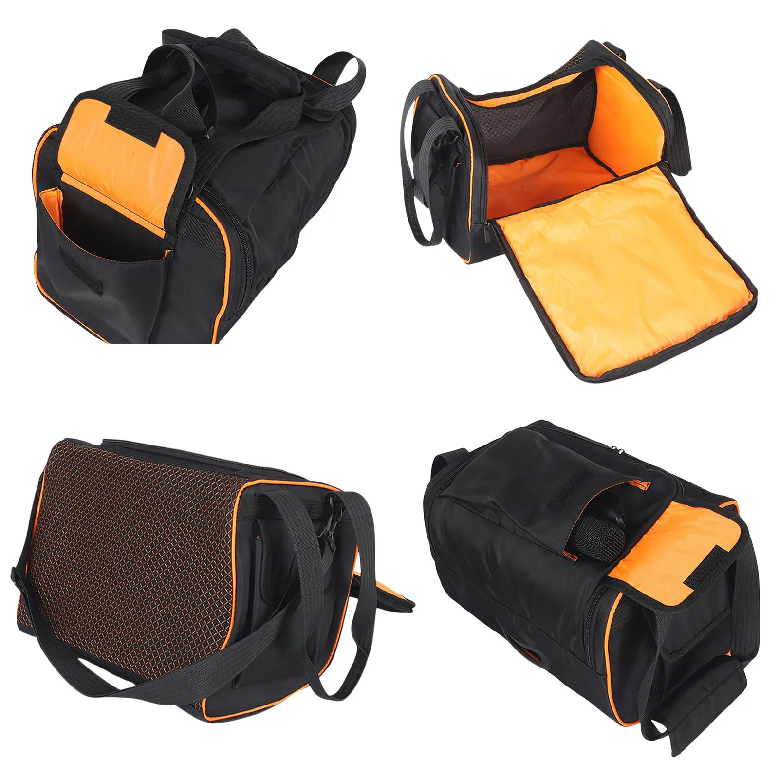 Speaker Carrying Bag for BandBox Trio Waterproof Oxford Fabric Padded Multi Pocket Shoulder Strap