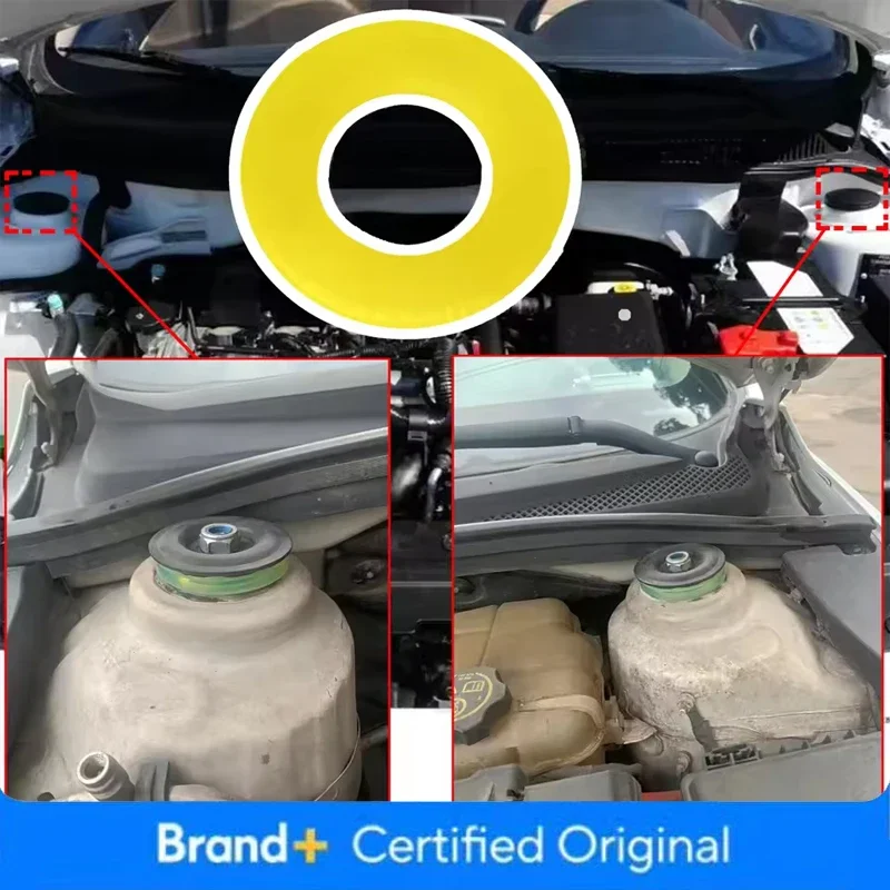 Car Silencer Pad Shock Absorber Gasket Rubber Bushing Dampers Auto Front Strut Tower Suspension Shock-Absorbing Bearing Washer