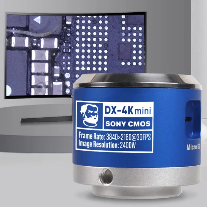 Imagem -04 - Mecânico-câmera de Vídeo Mini Microscópio Ferramenta de Reparo Industrial Hdmi Dx4k 24mp 3840x2160 30fps 4k hd Pixel Cmos Sensor Imx334