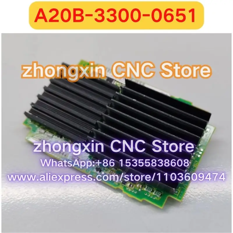 Used A20B-3300-0651 System host CPU card circuit board Function test OK, Fast shipping