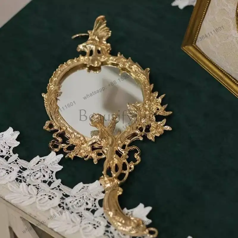 Best Sellers Portable Decoration Mirror Decor Vanity Classic Custom Art Mirror Decor Infinity Compact Custom Petit Miroir Home D