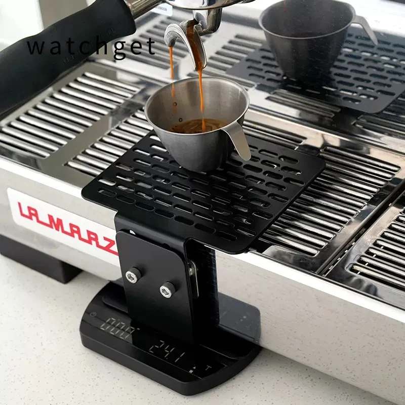 Coffee Weighing Rack Stainless Steel Coffee Scales Holder Espresso Machine Electronic Scale Rack Coffee Machine Scales Stand