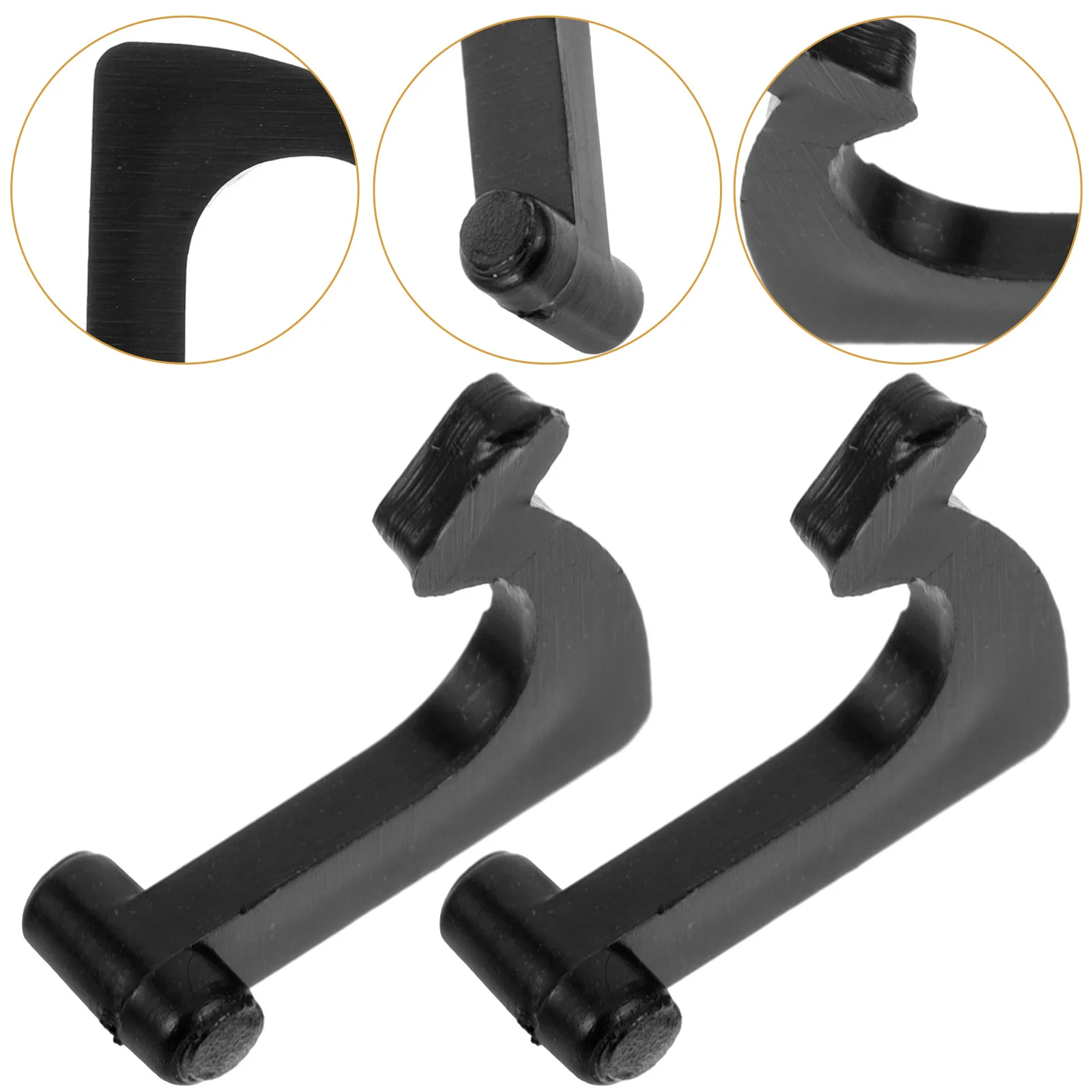 4 個のレコードホルダーターンテーブルマウントビニールレコードアクセサリー鉄製アームフィクサー安全なトーンアーム保護用ターンテーブルマウント