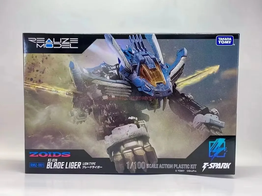 ZOIDS T-SPARK HMM012 + hmm008 RMZ-01 AZ-08 BLADE LIGER LION TYPE Geno Saurer مقياس 1/100 تجميع نموذج عمل الشكل
