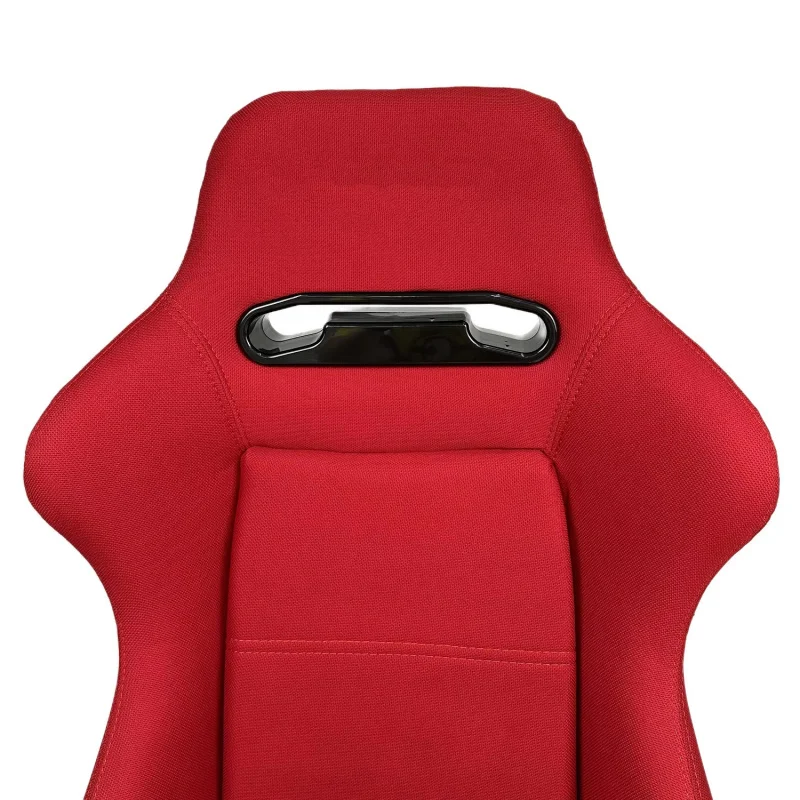Suitable for Customized Color RED Suede Car Vehicle Gaming Station Adjustable Sim Bucket Racing Seats - view 6