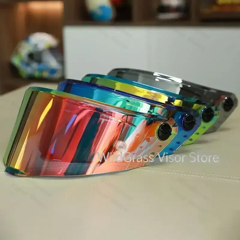 Motorcycle Full Helmet Electroplated Visor Replacement Parts for CYRIL R1 F352