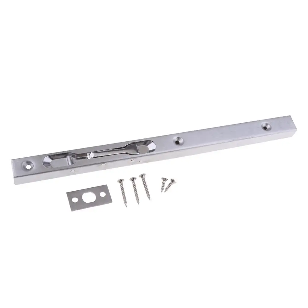 12Inch Roestvrijstalen Deur Schuif Bout Lock Flush Bout Latch Security Latch