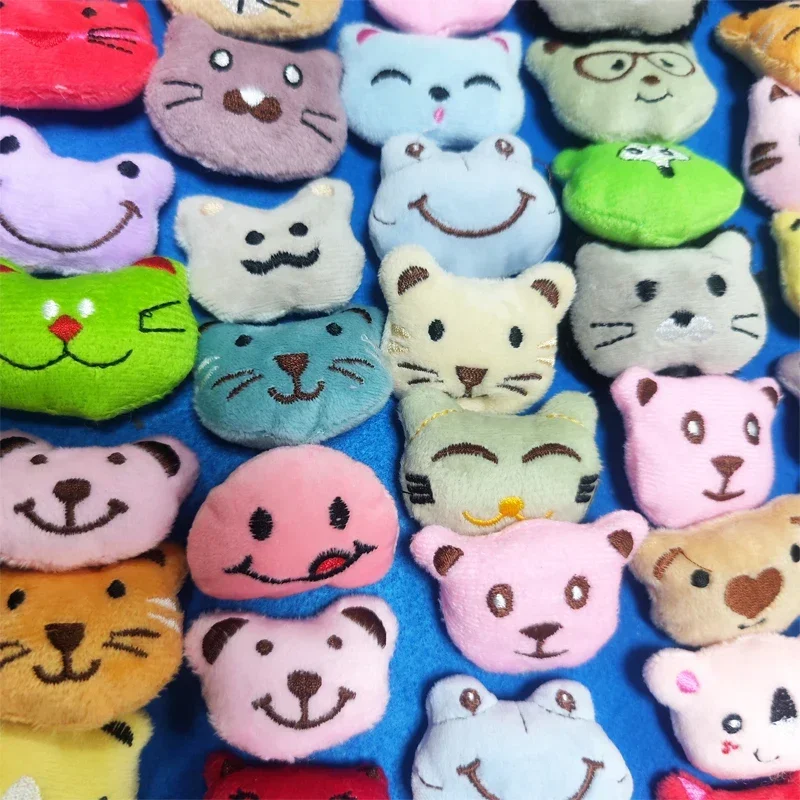 10-30 stücke Nette Tier Plüsch Puppen Kaninchen Bär Panda Stofftiere Mini Mädchen Plüsch Klaue Maschine Puppe Zubehör spielzeug Geschenk – Detail 2