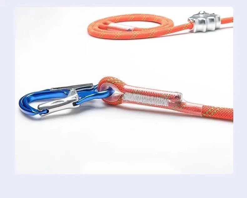 Adjustable Positioning 12mm Safety Rope Flat Belt Electrician Fall Prevention Construction Equipment cable for safety bandola