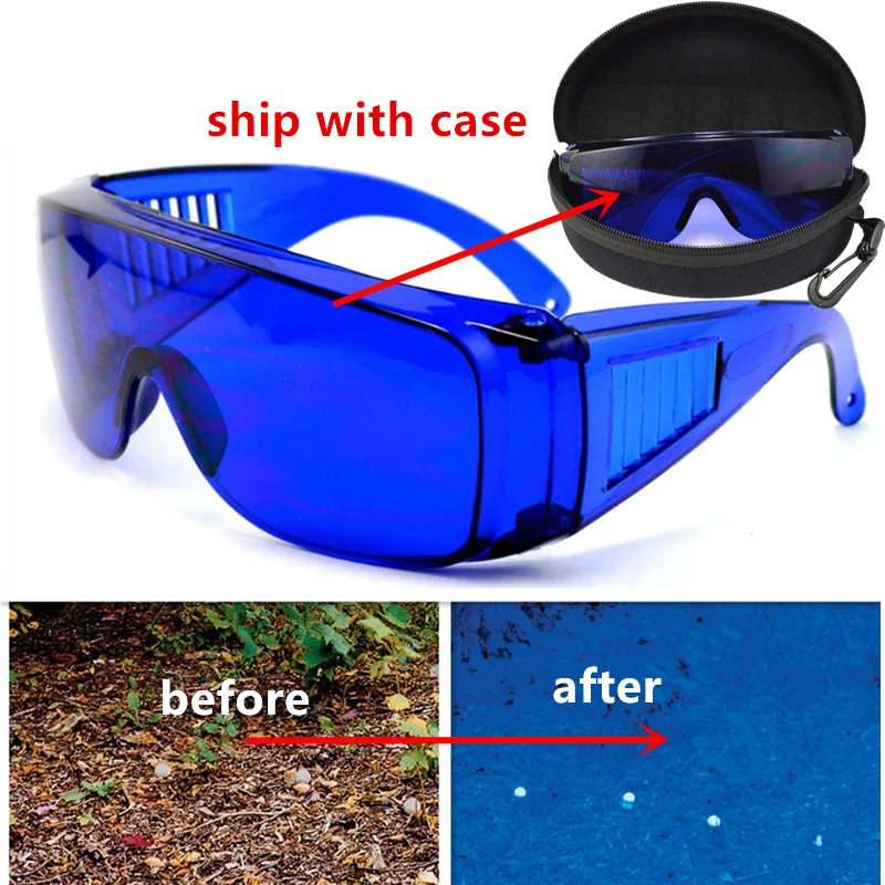 Golf Finding Glasses, Golf Ball Finder Professional Lenses Glasses, Sports Sunglasses Fit for Running Golf Driving, Ship with Ca