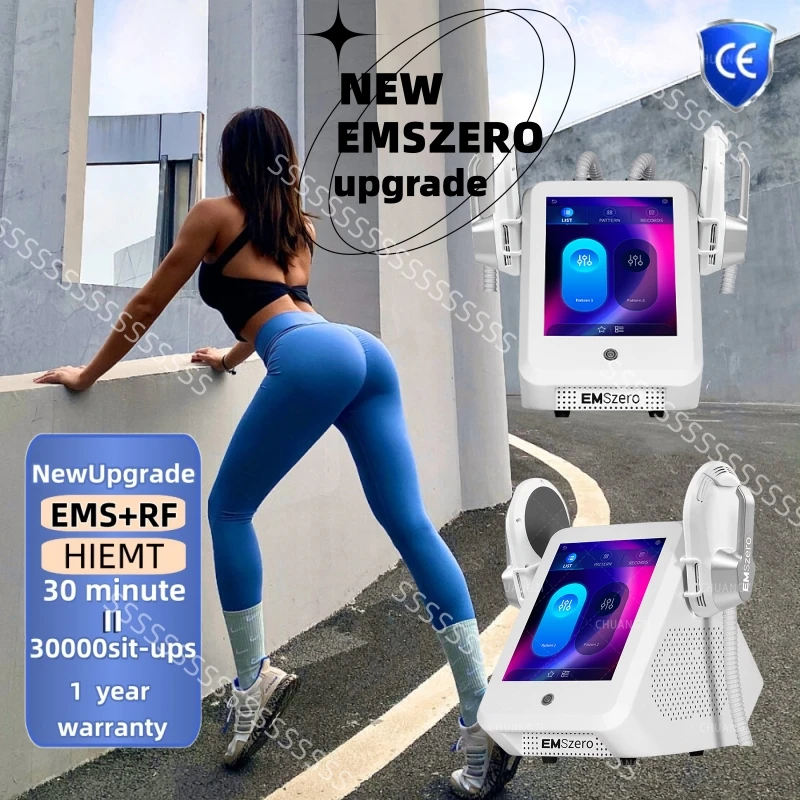 Ems body Sculpting เครื่องอาชีพ Emszero Pro Neo HI-EMT RF slimming เครื่อง shaping สร้างกล้ามเนื้อ 6500w อุปกรณ์ใหม่ Hi-emt