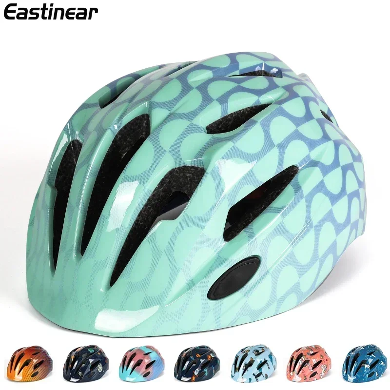 Cartoon Kids Helmet for Skateboarding Balance Training Cycling Roller Skating Breathable Impact-Resistant Half Helmet Children