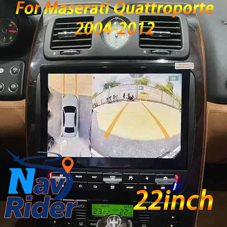 

10,26 "Android Auto для Maserati Quattroporte 2004-2012 стерео Carplay автомобильный мультимедийный плеер GPS-навигация Bluetooth головное устройство