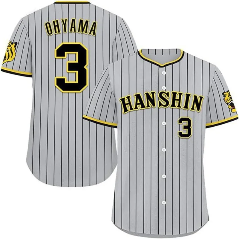 

Style Baseball Jersey Loose And Comfortable 3D Digital Letter Printing Short Sleeves Can Be Done Hjump Sports Equipment