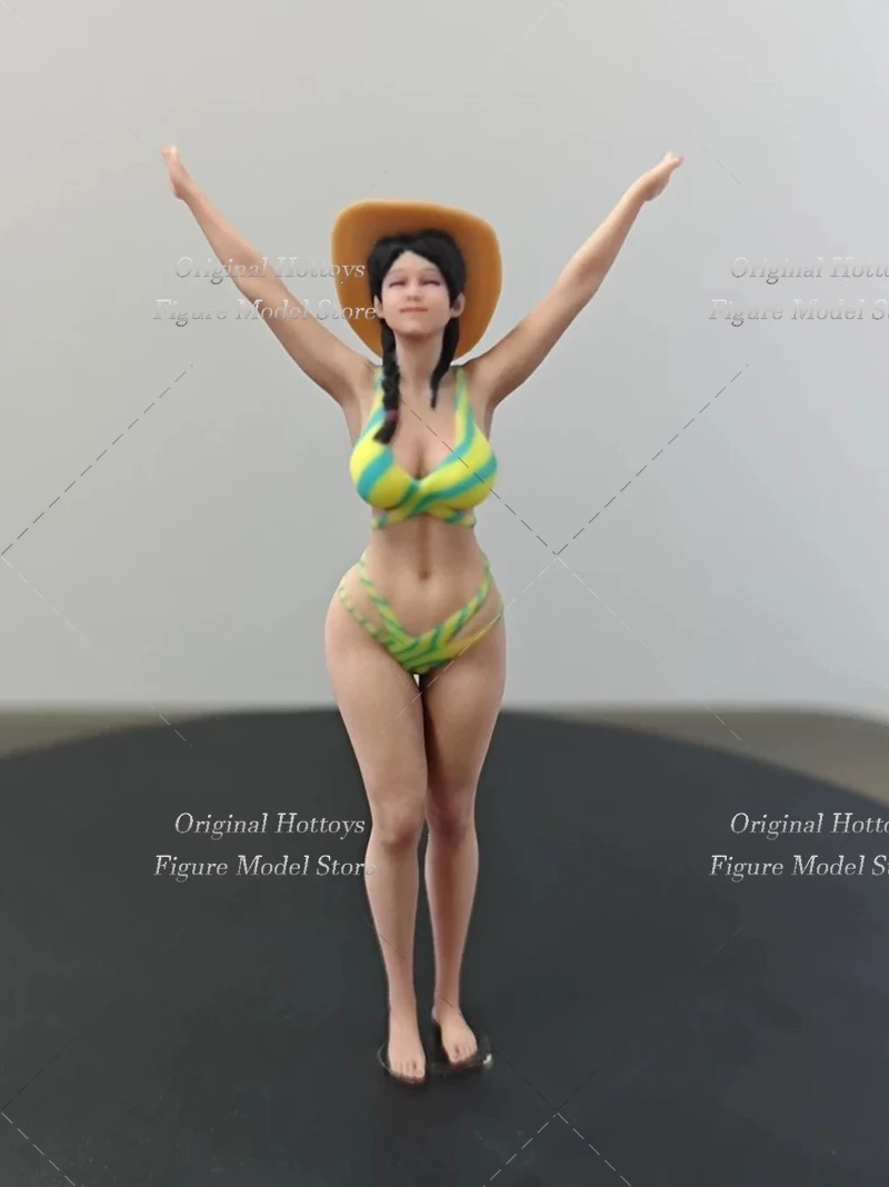 มีสินค้าในสต็อก ฟิกเกอร์ทหารหญิงชุดบิกินี่ สเกล 1/18 ความสูงประมาณ 10.2 ซม. ชุดเต็ม ของสะสม