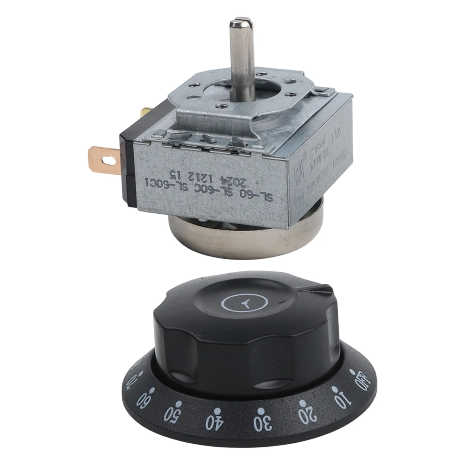 1pc 30/60/90/120 Min Timer Switch For Household Appliances Microwave Oven Rice Cooker Timer Switch With Bell