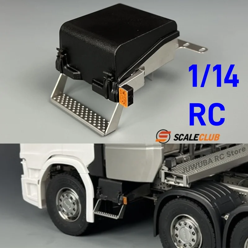 SCALECLUB RC 770S boîte de batterie de stockage accessoires décoratifs pour Tamiya LESU 1/14 Rc camion remorque benne pièces accessoires