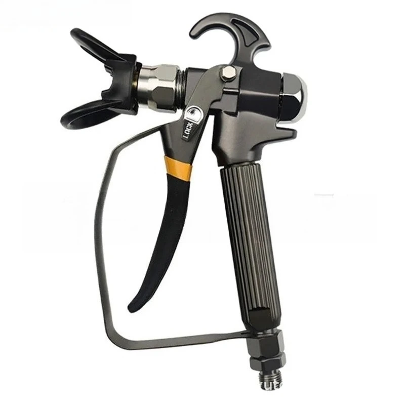 

Аксессуары для распылителей, пистолет-распылитель, пистолет-распылитель для латексной краски, черная нержавеющая сталь