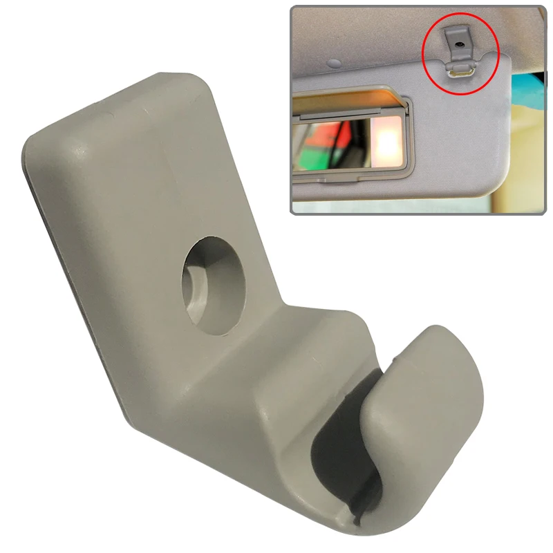 Inner Sun Visor Hook Clip Bracket Hanger Buckle for JAC J4 J5 J6 5702306U7154