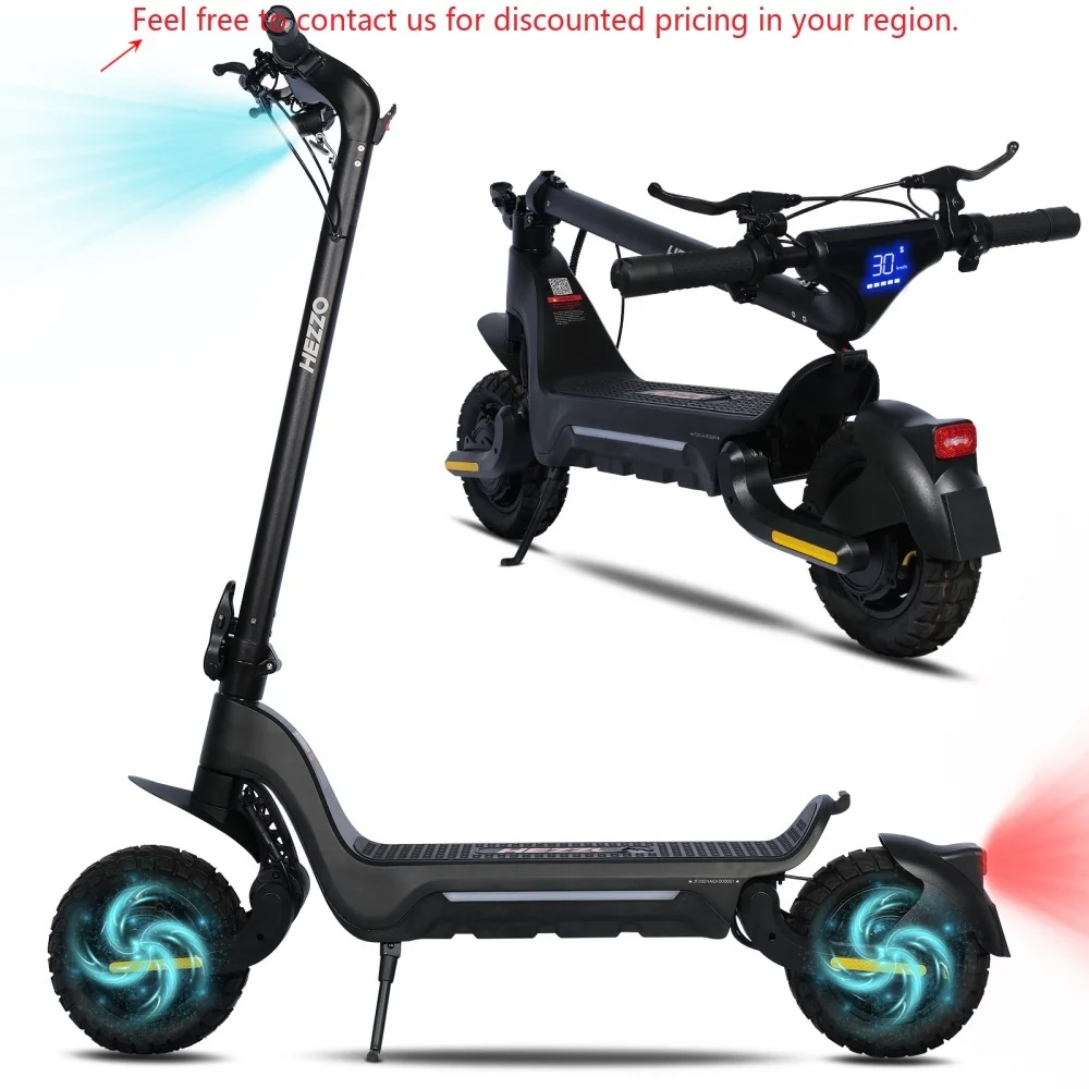 

F5 48V Electric Kick Scooter 2025 Escooter Foldable Dual Motor Scooters Electric Mobility Scooter Powerful Adult Dual Motor