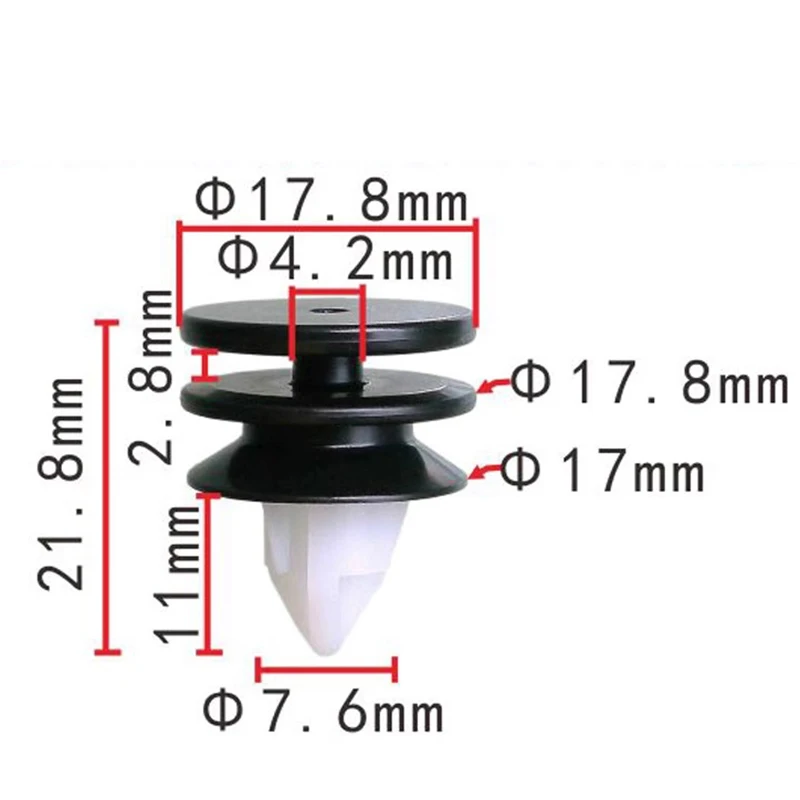 

For Volvo XC40 XC60 S80L S60 S90 door panel buckle, interior panel buckle, rubber buckle