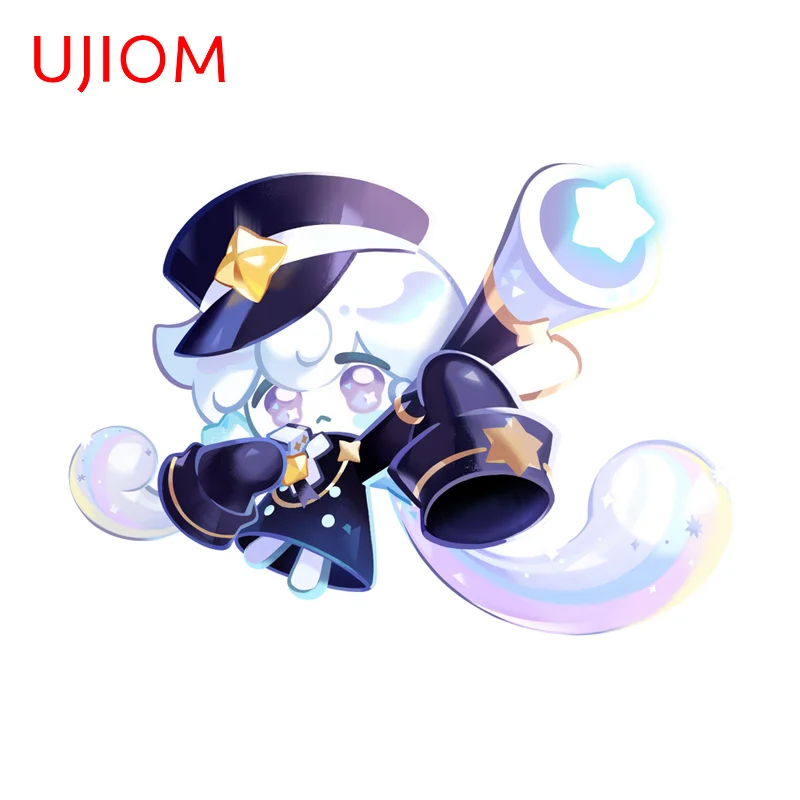 UJIOM Cookie Run Kingdom Kawaii Maga Wall Sticker Attractive Exquisite Game Room Decal Eye Catching Kitchen Cupboard Decoration
