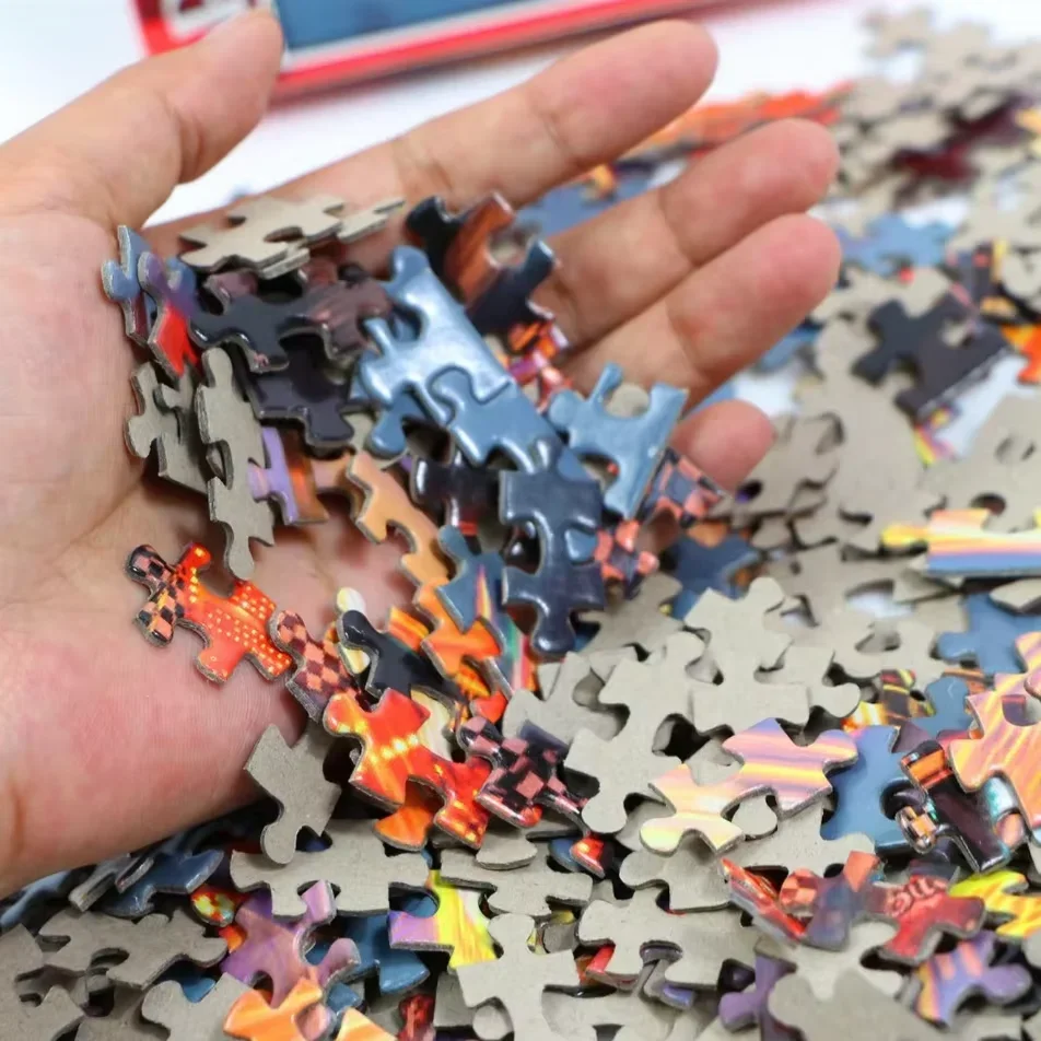 Puzzle Drewniane Krajobraz Farmy 300/500/1000 Elementów Kreatywne Puzzle Antystresowe Zabawki Podłogowe dla Dorosłych Gry Prezent Urodzinowy